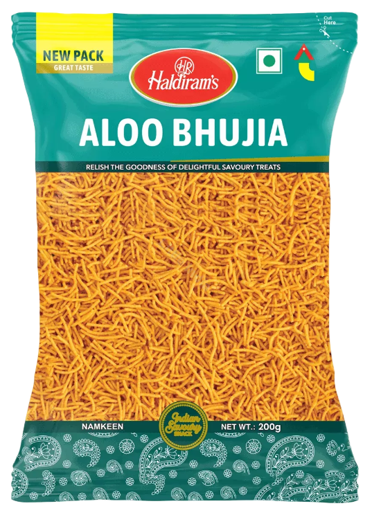 Indyjska przekąska Aloo Bhujia Haldirams 200g