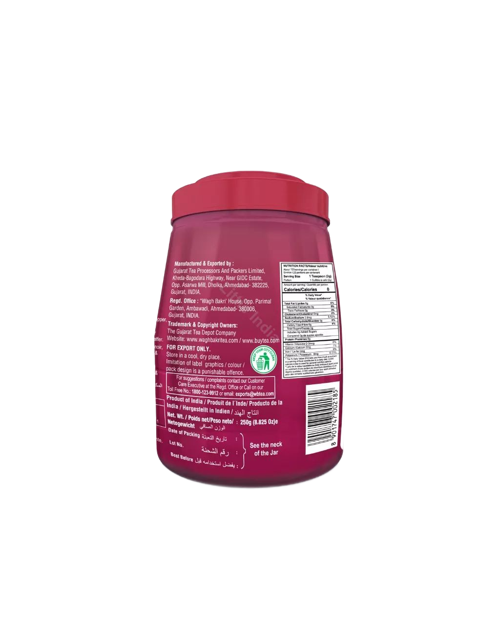 Herbata czarna z przyprawami Masala Chai Wagh Bakri 250g