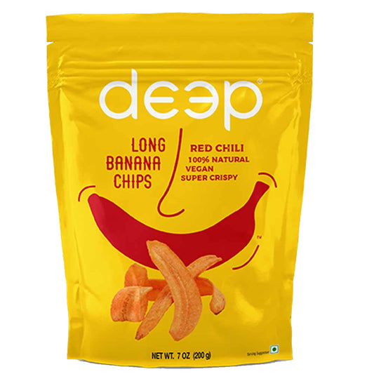 Deep's Red Chilli Banana Chips