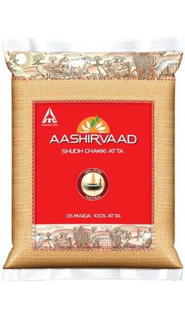 Mąka pszenna razowa Whole Wheat Flour Aashirvaad 10kg