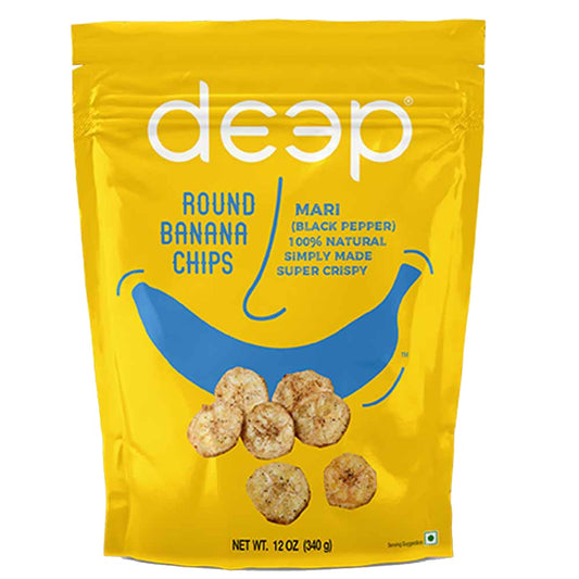 Deep's Black Pepper Banana Chips