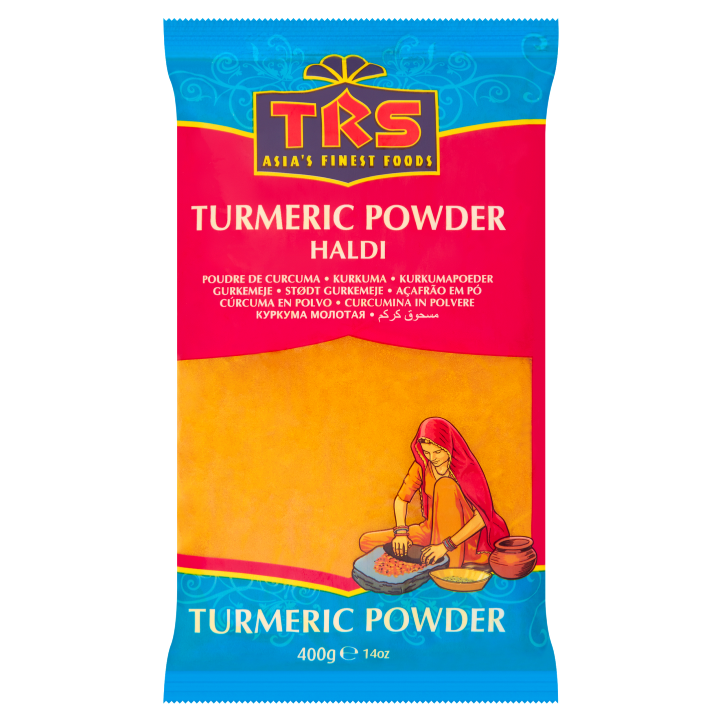 Kurkuma mielona, proszek kurkumy, Haldi TRS 100g