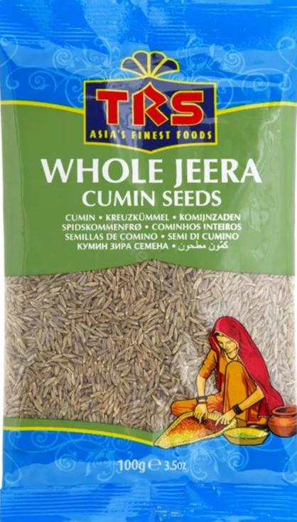 Kmin rzymski w całości, nasiona, Cummin Jeera Seeds TRS 100g