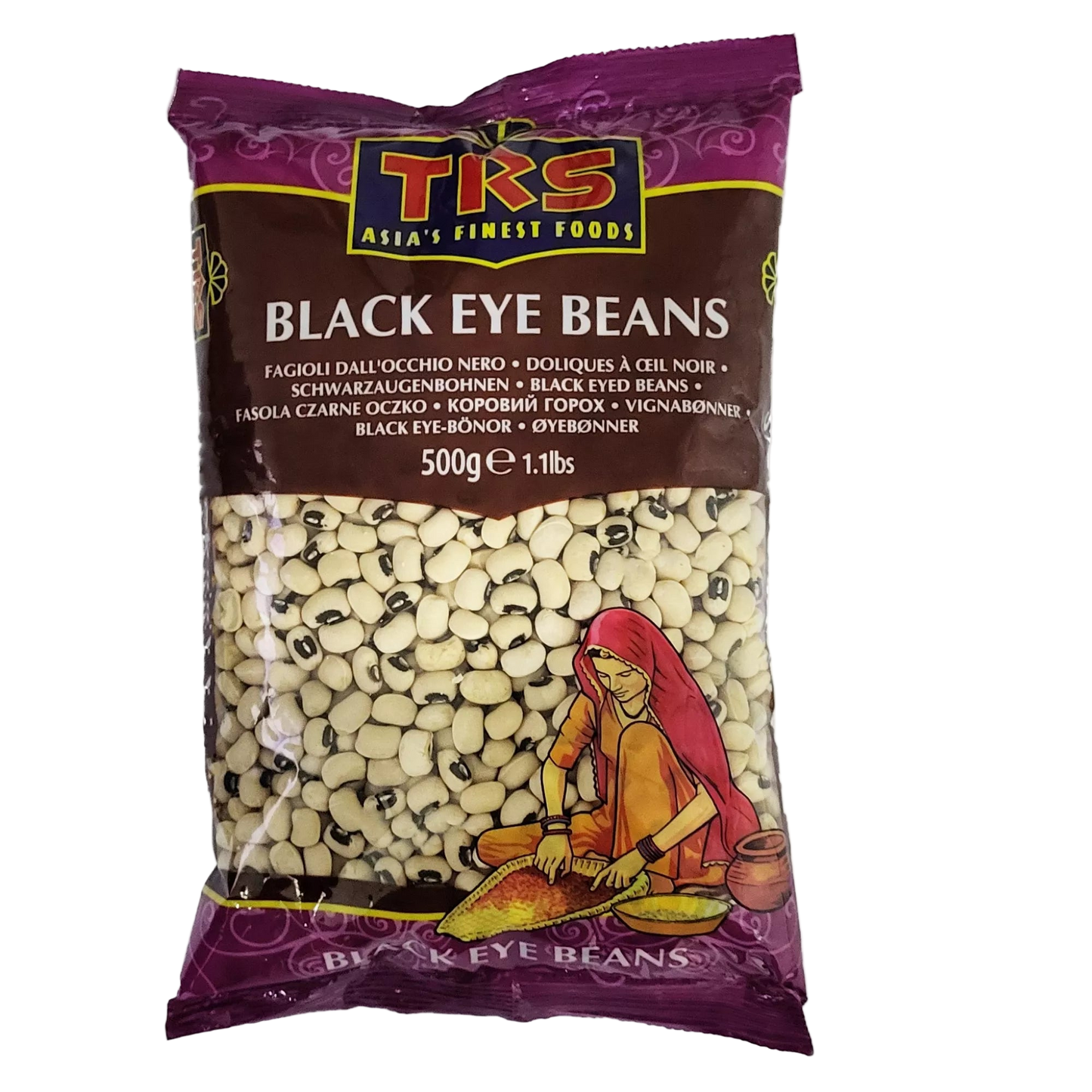 Fasola czarne oczko Black Eye Beans 500g