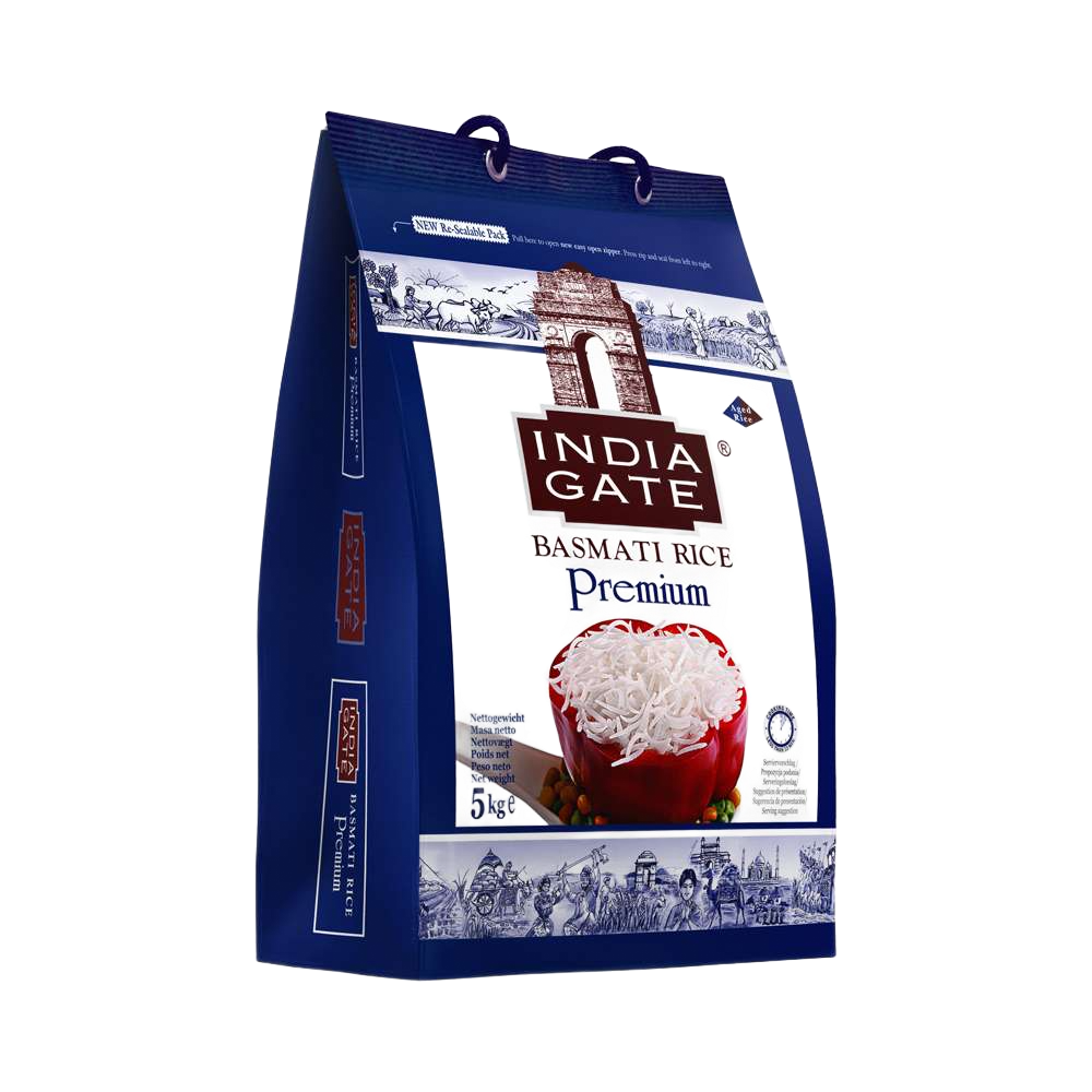 Ryż Basmati Długoziarnisty Premium India Gate 5kg