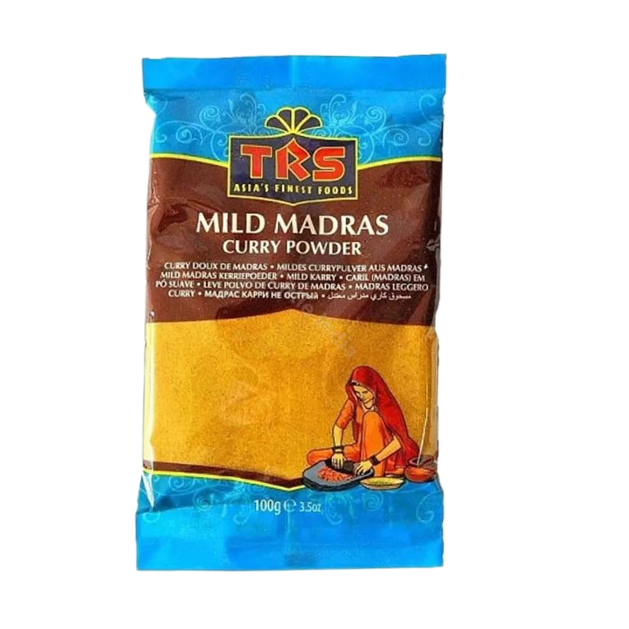 Łagodna mieszanka przypraw Mild Madras Curry TRS 100g
