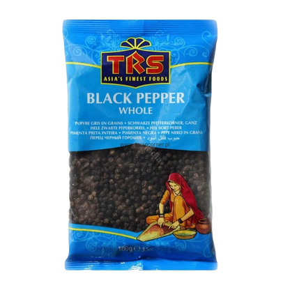 Czarny pieprz ziarnisty Black Pepper Whole TRS 100g