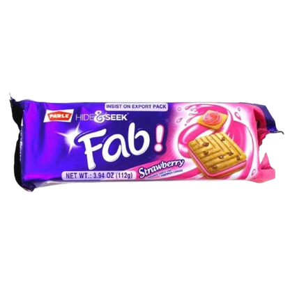 Hide&amp;Seek Fab! Biszkopty truskawkowe 112g Parle